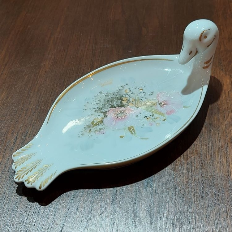 法國Limoges 鴨子造型陶瓷盤